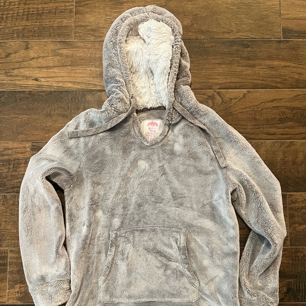 Plush hoodie